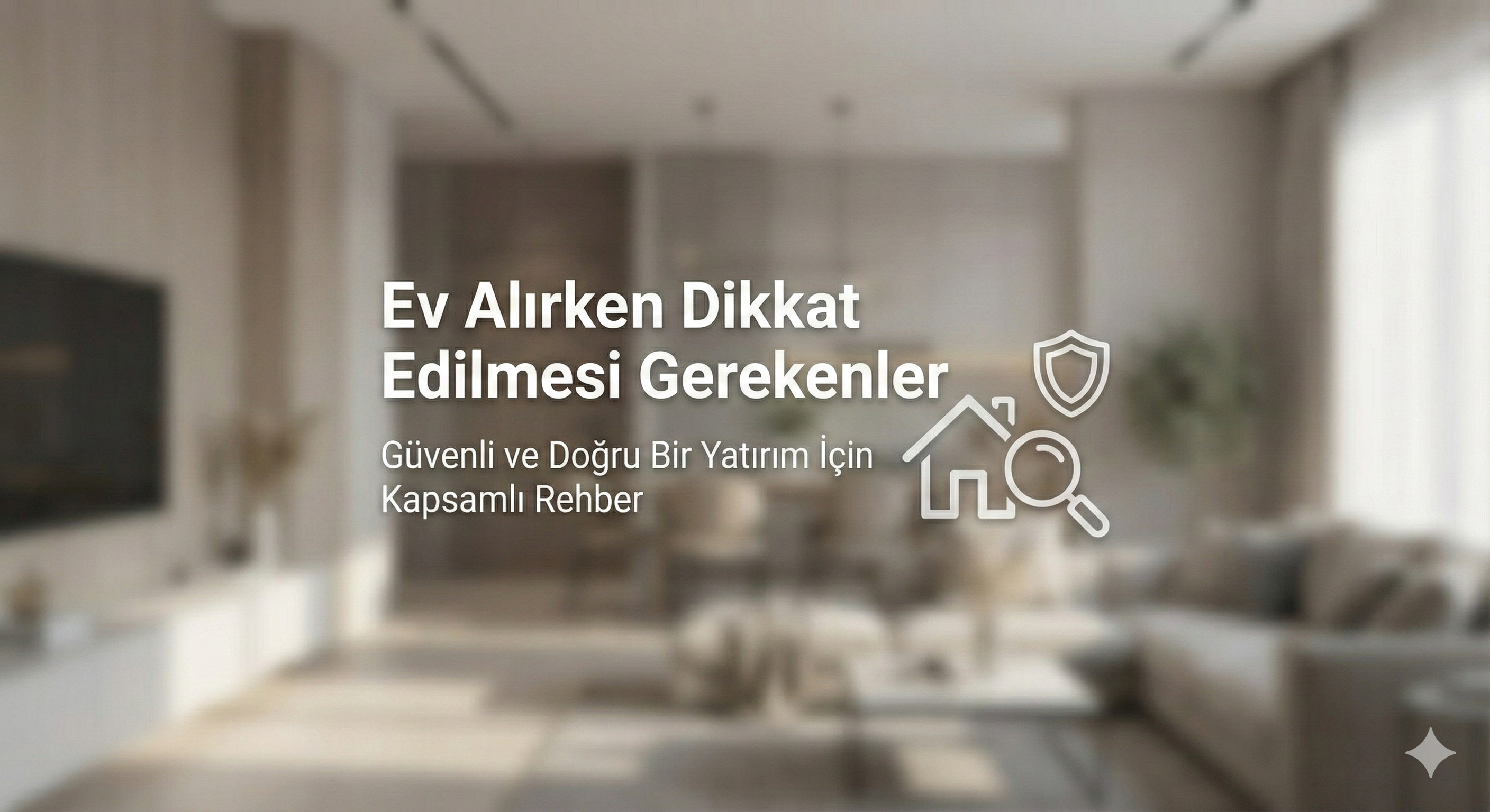 Ev Alırken Dikkat Edilmesi Gerekenler