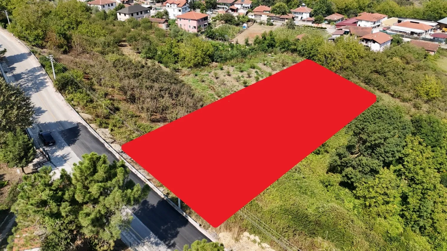 SERDİVAN ÇUBUKLU MAH. ASFALT YOL KENARI 1686 M2 SATILIK TARLA